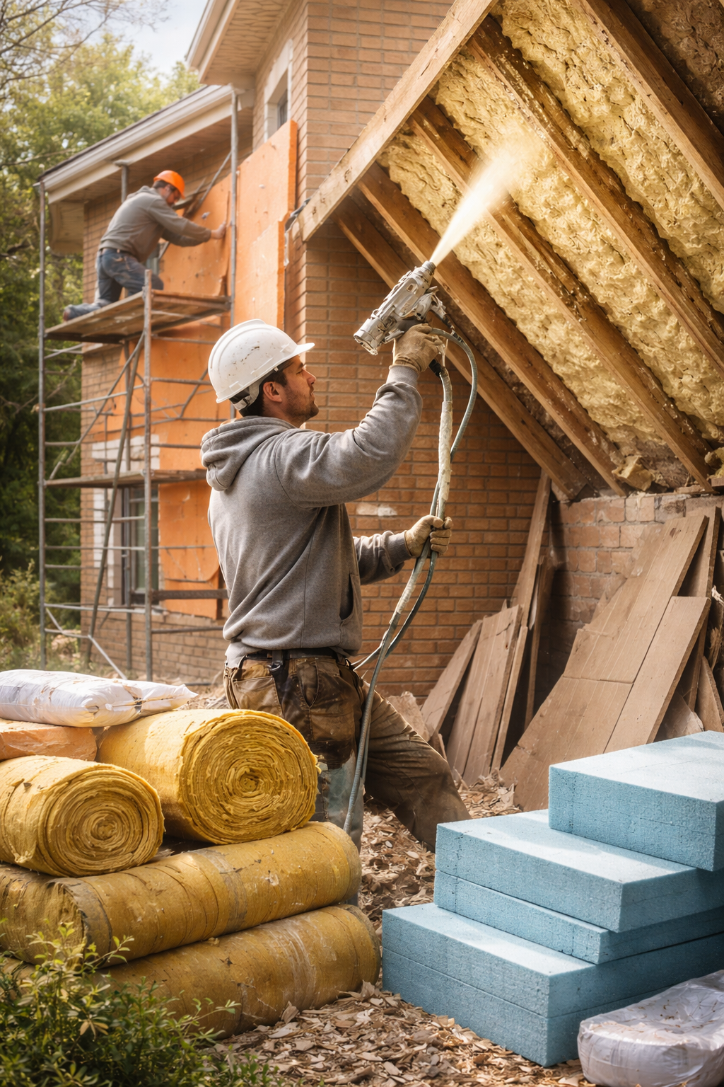 Утепление домов в Елизово под ключ от 4254 руб/м2 | Профессионально — ТепломастерЛзв