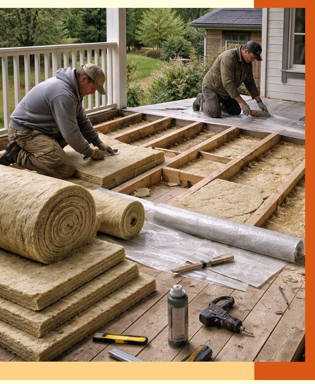 Утепление террасы в Елизово от 4254 руб./м2 — утеплить террасу под ключ | ТепломастерЛзв