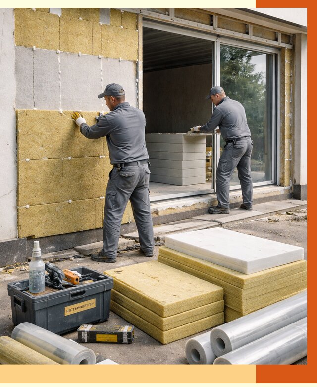 Утепление торгового павильона в Елизово от 14686 руб./м² под ключ | ТепломастерЛзв