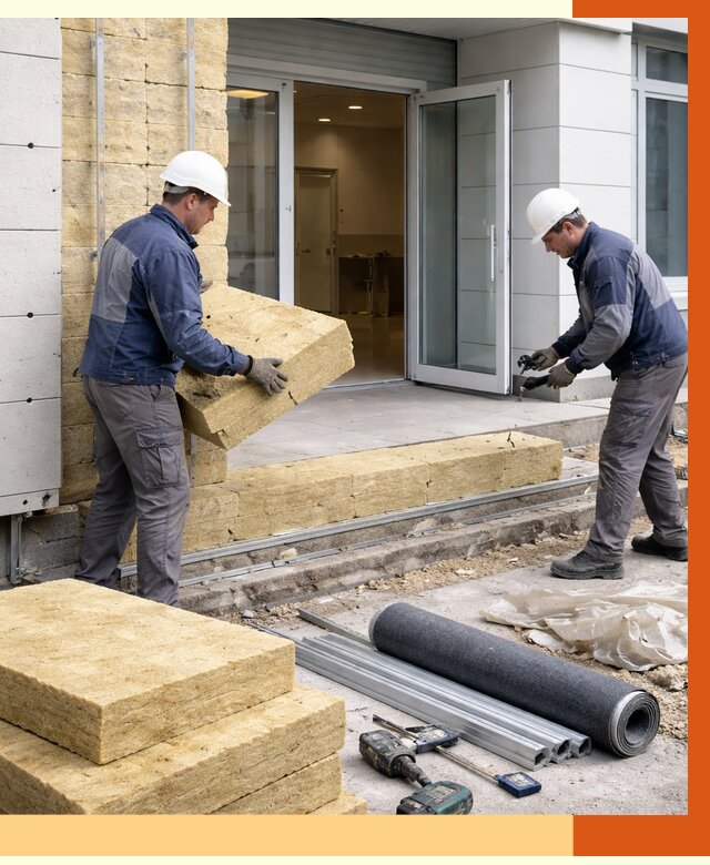 Утепление медицинского центра в Елизово под ключ от 12660 руб./м² | ТепломастерЛзв