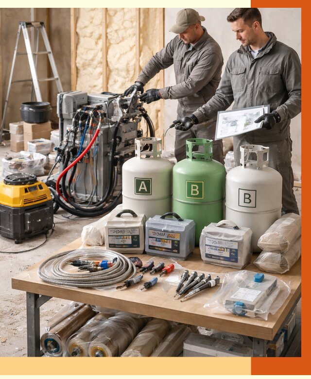 Продажа компонентов ППУ с консультацией в Елизово от 4254 руб. | ТепломастерЛзв